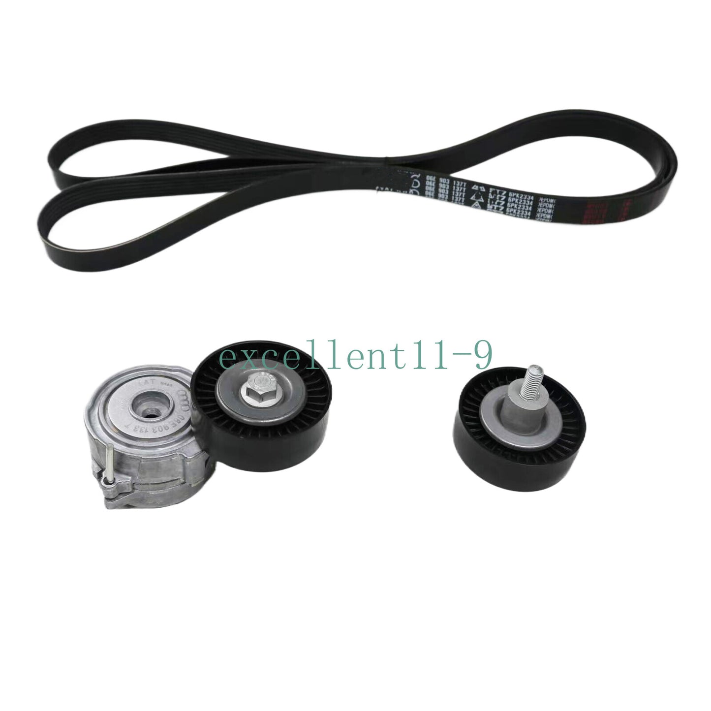 3.0T drivetrain with kit 6PK2334 06E903137T 06E903133AE suitable for Audi A4 A5 A6 A7 Q5 Q7- n