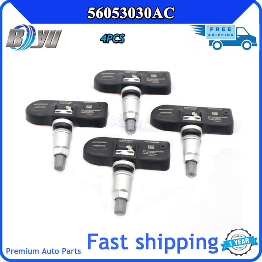 Tire pressure sensor 56053030AC for Chrysler for Dodge Avenger for Jeep Commander 4xTPMS v