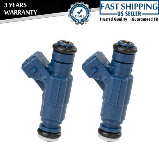 2Pcs Fuel Injectors for Polaris RZR Sportsman Ranger EFI 700 800 0280156208 NEW Q