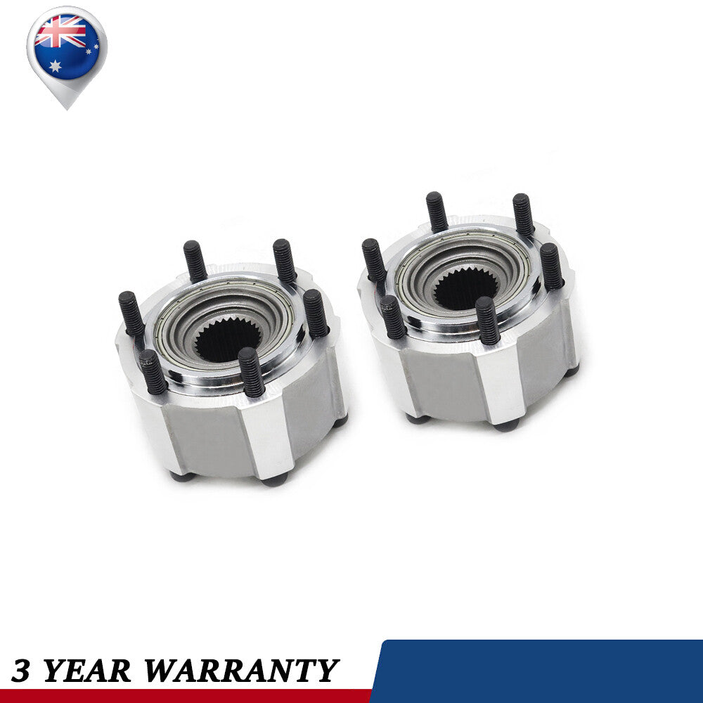 Left+Right Manual Locking Hub 40250-2S610 for NISSAN Pick-up D21 Navara 1990-Up Q