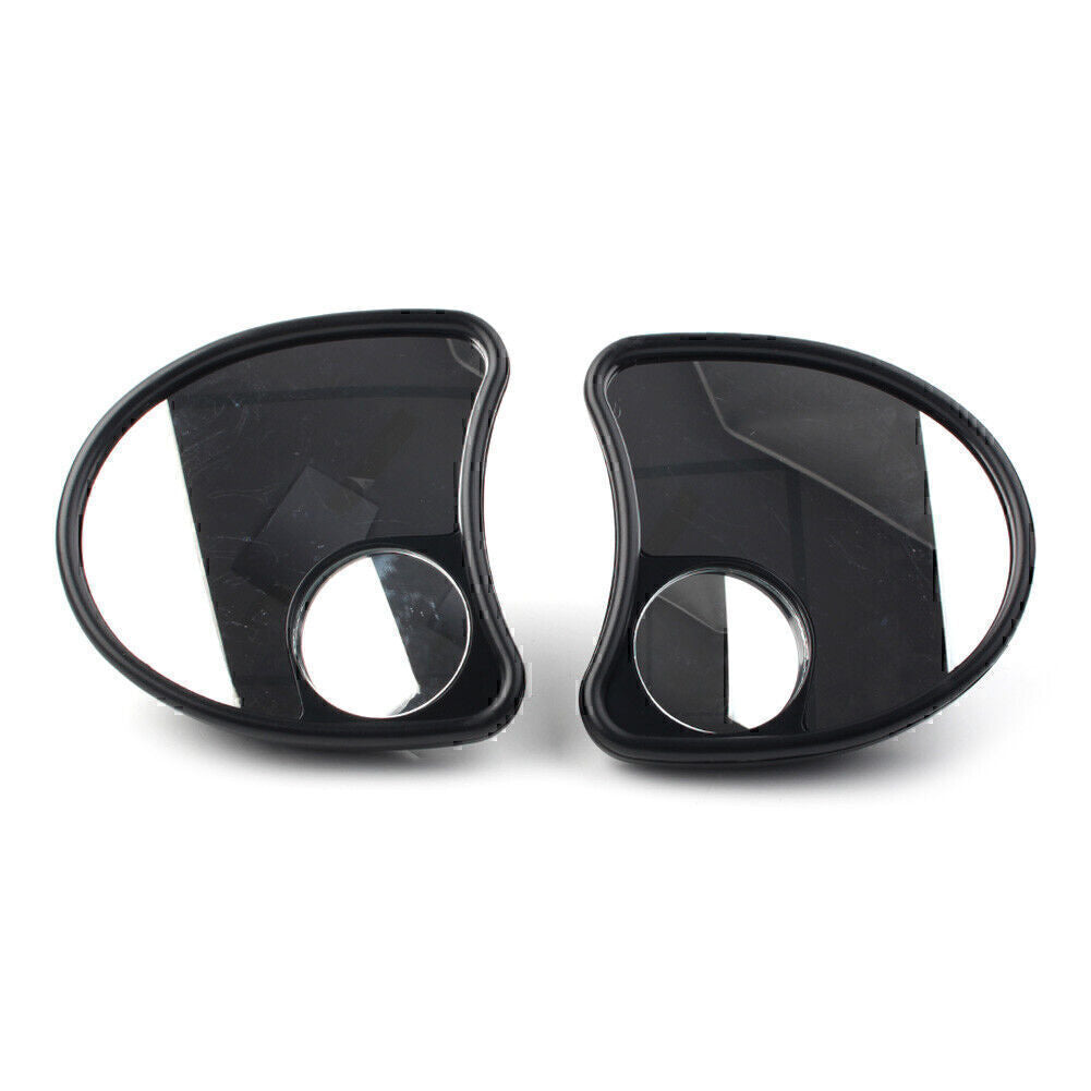 Fairing Mount Mirrors Blind Spot Side Mirror for Harley Batwing Touring 96 -2013 Q