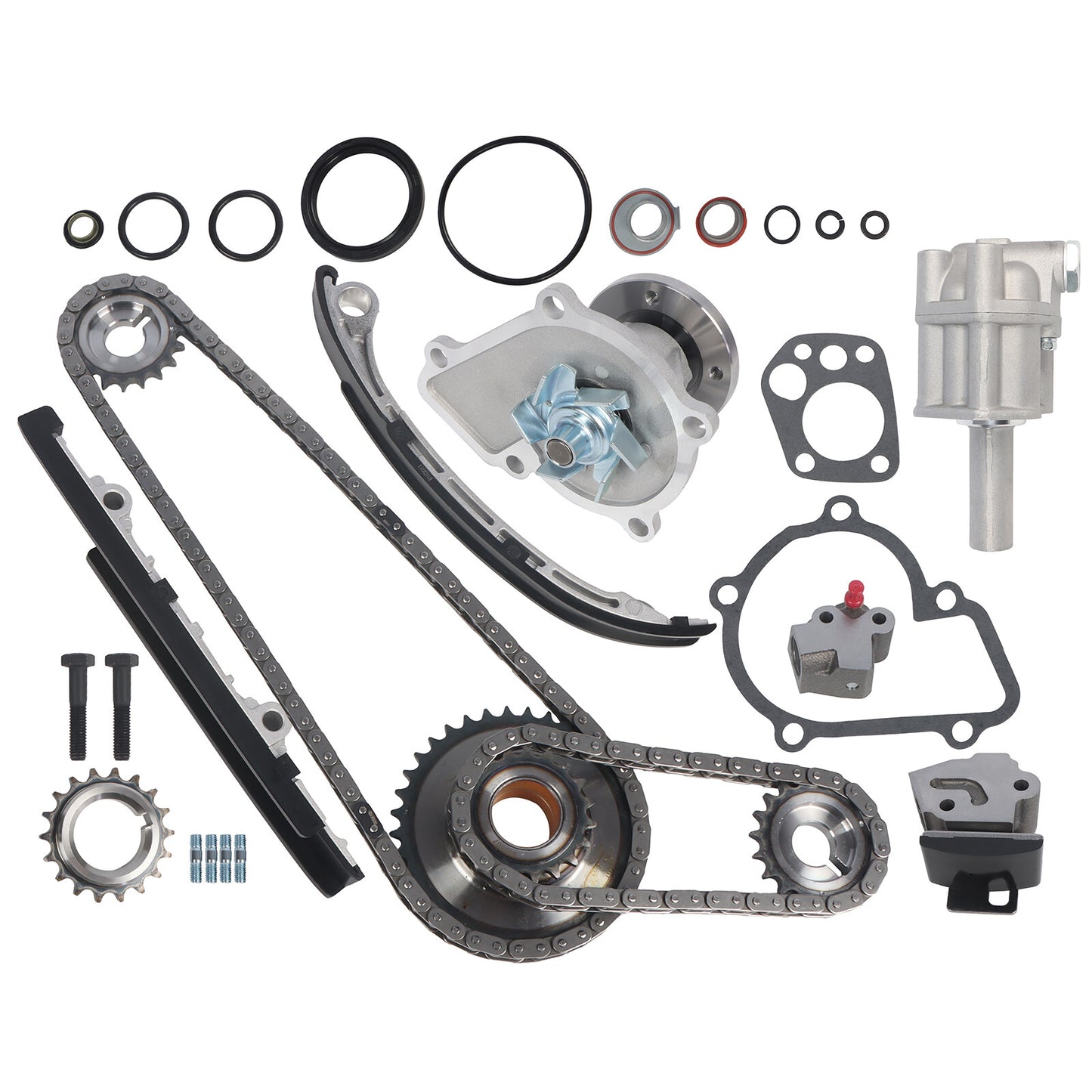 Timing Chain Kit  Water  Oil Pump for 98-04 for Nissan Frontier Xterra 2.4L KA24DE