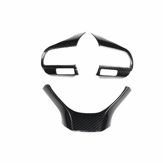 for Lexus RX350 450h 2016-2022 Carbon Fiber Deluxe Steering Wheel Button Cover