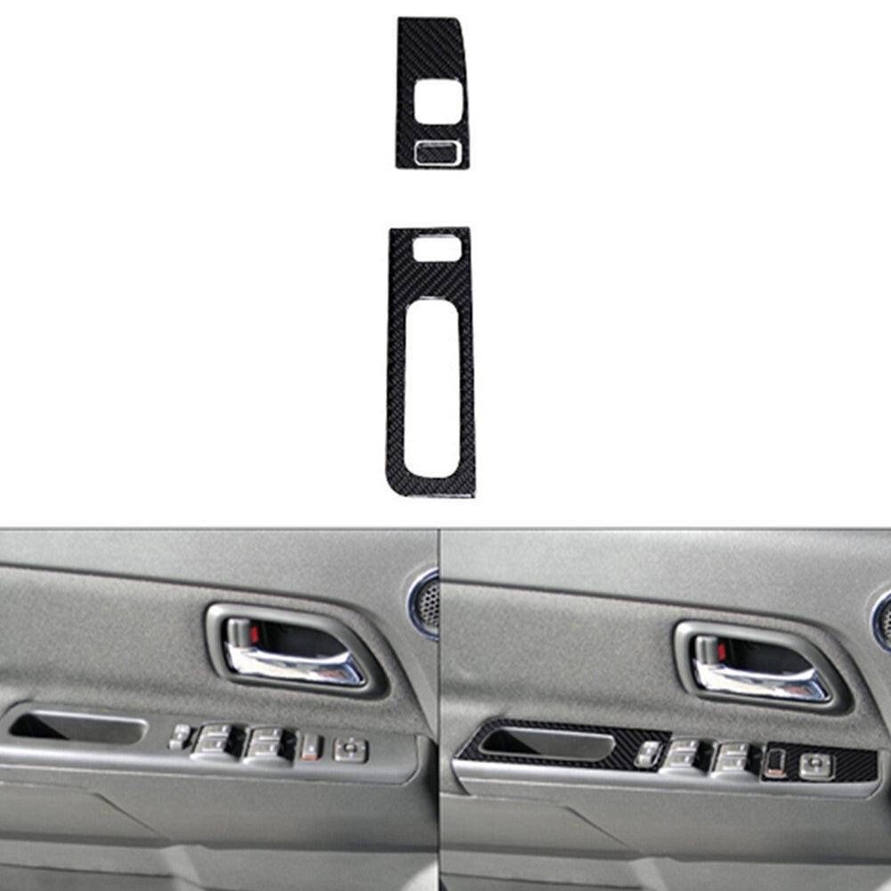 Carbon Fiber Interior Right Of Speedometer Cover Trim For FX4 2004-08 v