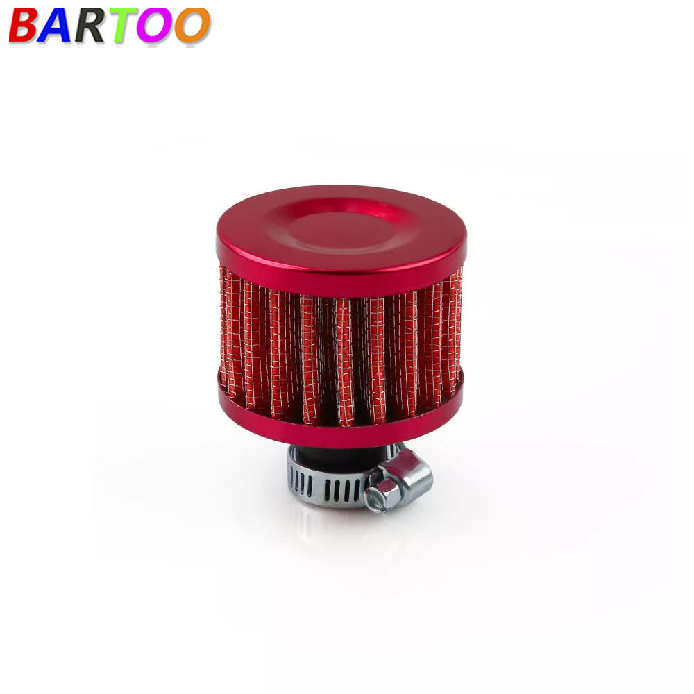 12mm Air Filters Turbo Vent Crankcase Breather Car Cone Cold Air Intake Filter Q