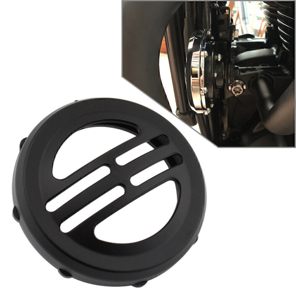 Universal Decorative Horn Cover For Bobber T120 T100 Street Twin Black