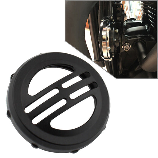 Universal Decorative Horn Cover For Bobber T120 T100 Street Twin Black