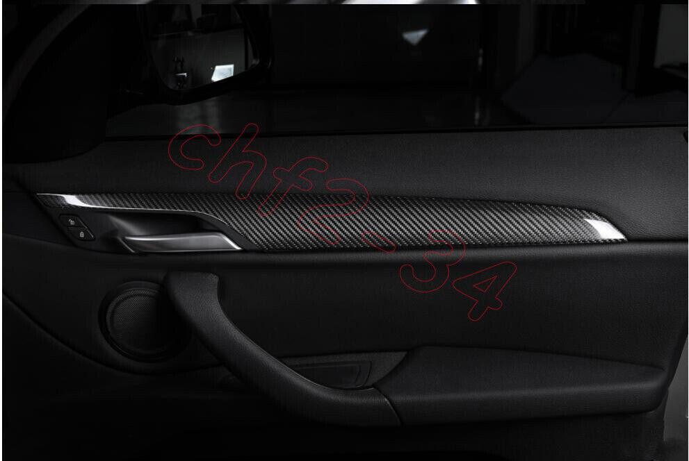 Dry Carbon Fiber Car Interior kit Cover Trim 6PCS Fit For BWM X1 F48 2016-2022