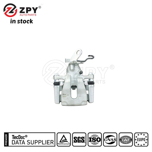 ZPY Rear Brake Caliper Housing w/Brasket Left for Audi for Seat for Skoda Polo 6R0615423 Q