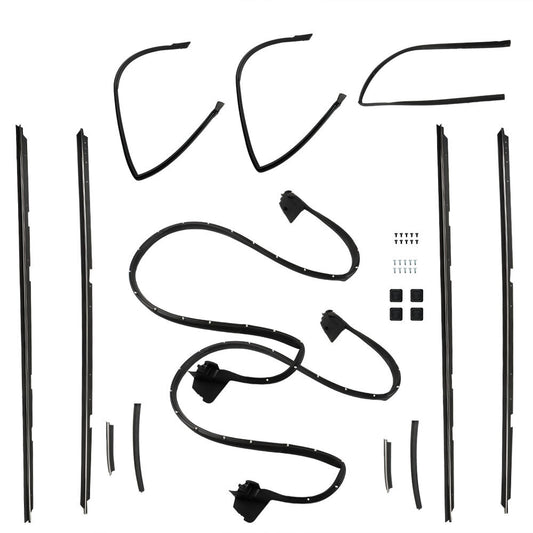 new weatherstripping sealing kit for El Camino Caballero 78-87 doors (17 pieces) n