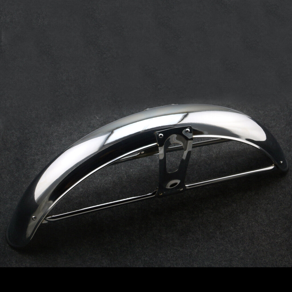 for Honda CB100 CB125 CB175 CS90 S90 Comp Chrome Front Fender Assembly