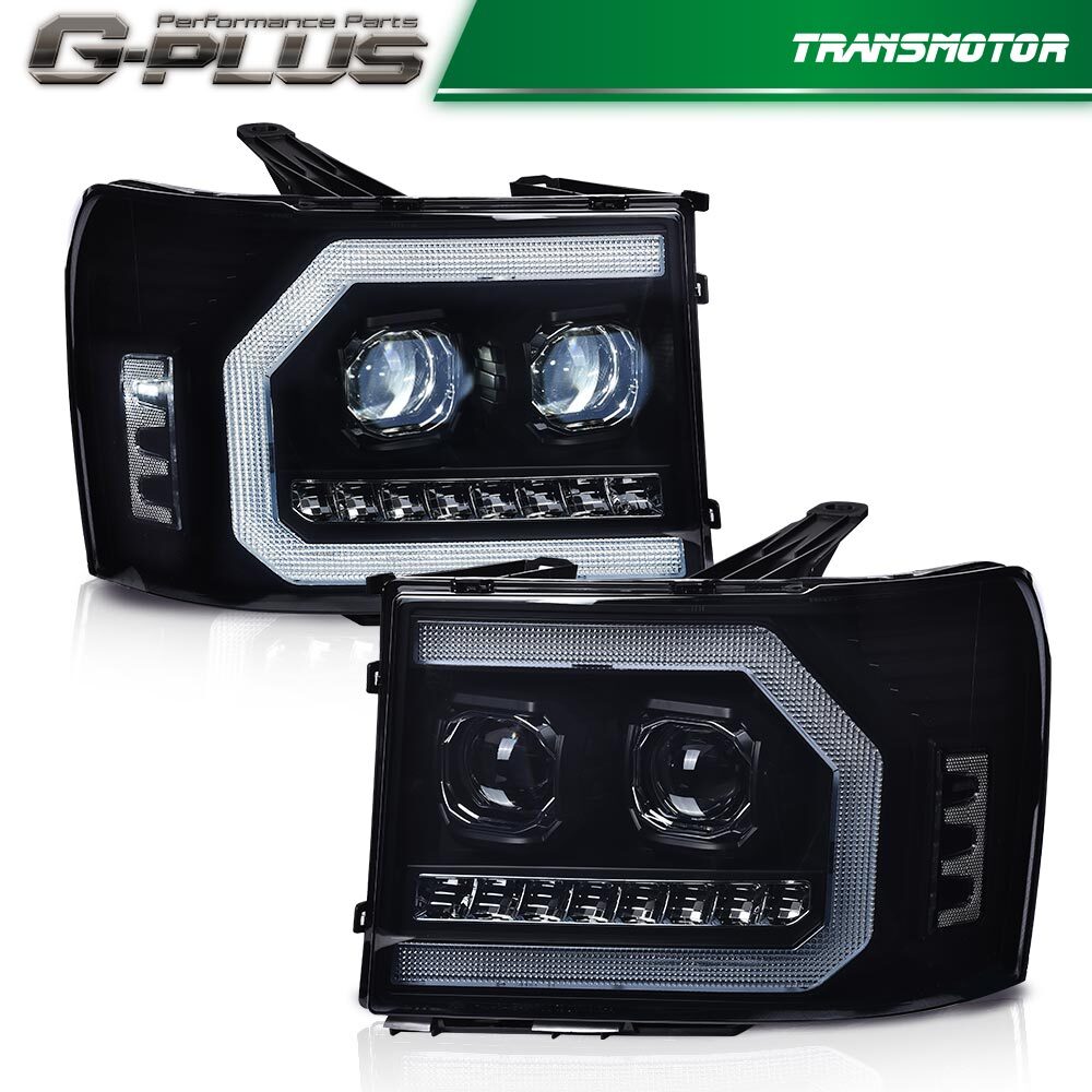 Bright LED DRL Light 07-13 for GMC for Sierra 1500 2500 3500HD