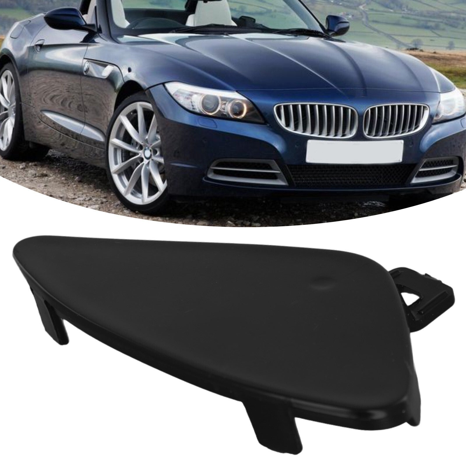 Front Bumper Tow Hook Cover Cap Primed for E89 Z4 28i 30i 35i 2009-2016 v