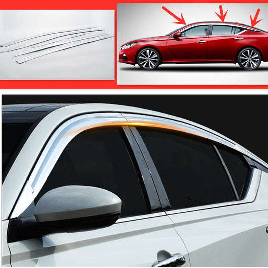 2022-2023 For Altima Rain/Sun Guard 3D Window Visor Vent Door Deflector n