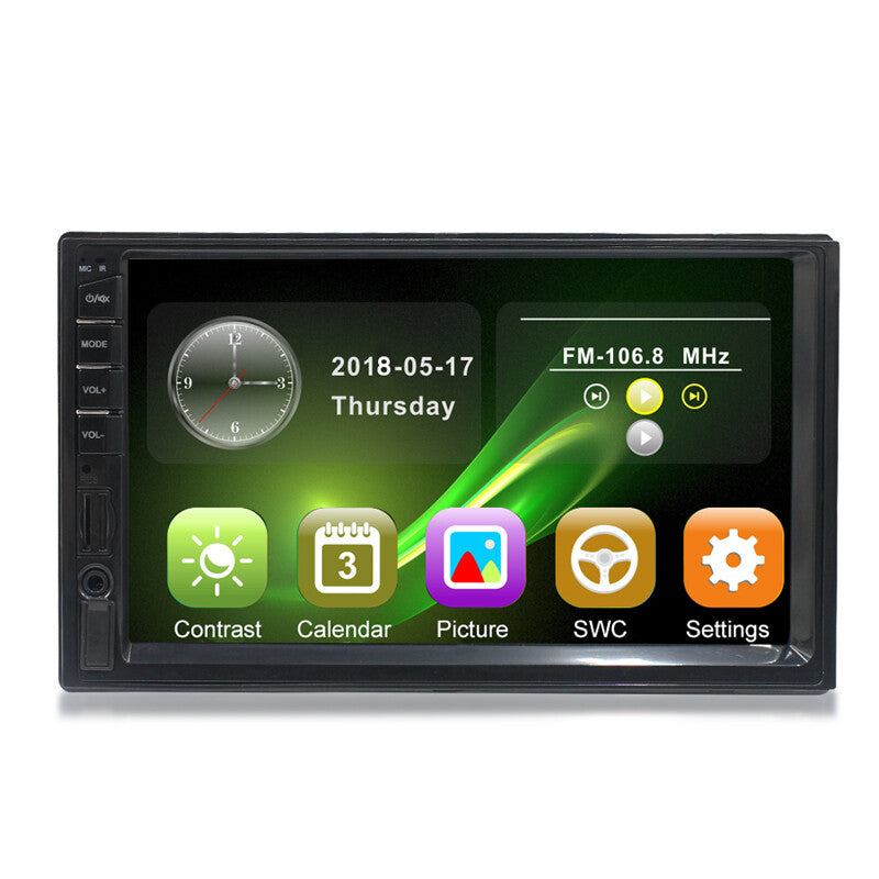 2DIN 7-inch Bluetooth Touchscreen Car Radio Stereo Multimedia MP5 Player USB- n