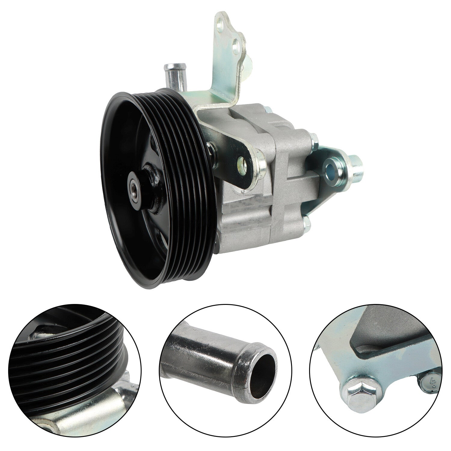 Power Steering Pump w/Pulley For 07-14 Altima Maxima Murano 21-5485 n