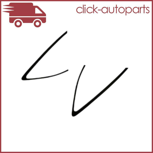 Fits For RX330 RX350 RX400h 04-2009 2Pcs LH  RH Side Rear Quarter Window Trim Q