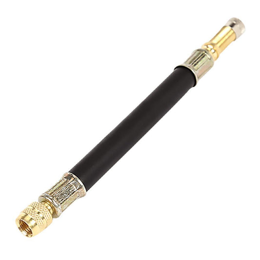 140mm Flexible Hose Car Wheel Valve Stem Tire Valve Extension Tube Adapter w/Cap