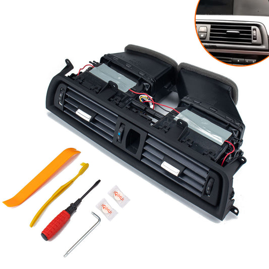 Center Air Vent Grille Heated Dashboard for 11-16 F10 528i 535i 550i 64229209136- n