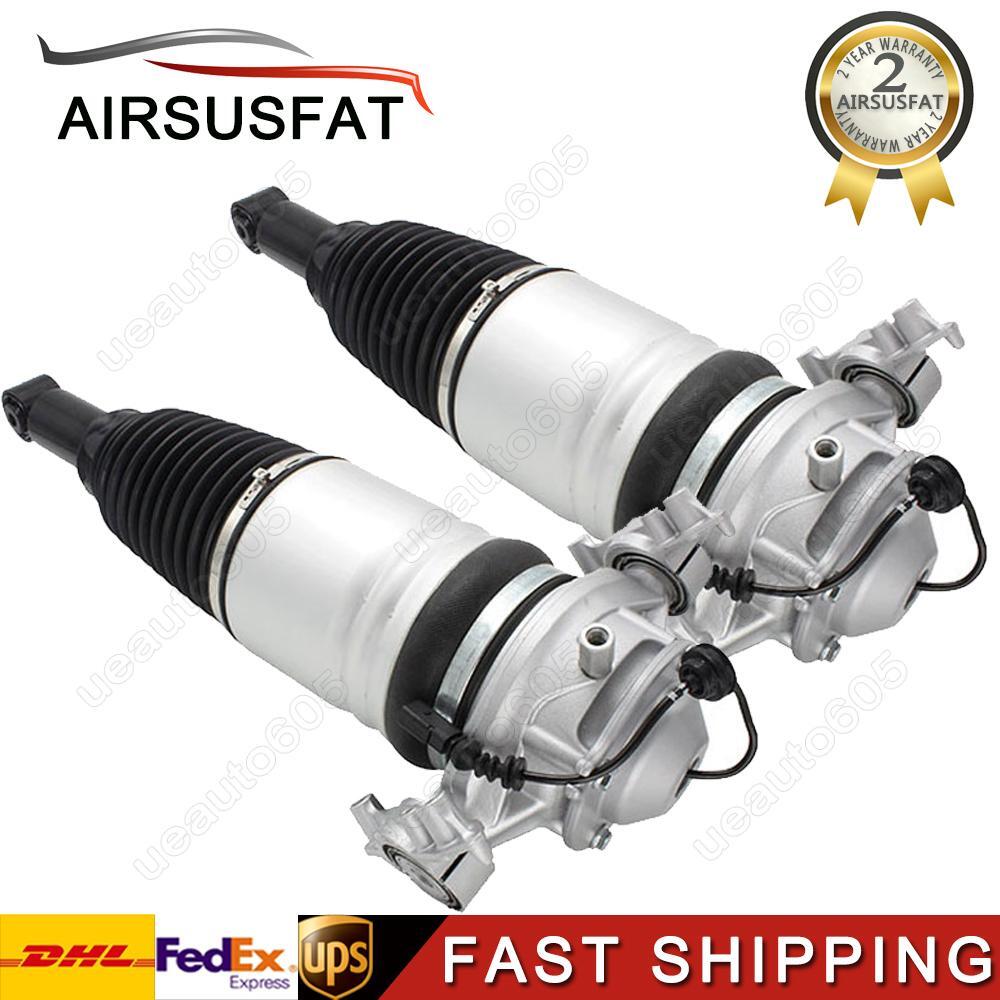 Pair for Audi Q7 for Cayenne Touareg 2011-2016 Rear Air Suspension Shock Absorbers