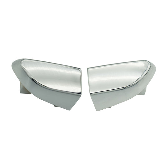 A pair of chrome rear left and right door handle covers suitable for Hyundai for Tucson 2016-2020- v