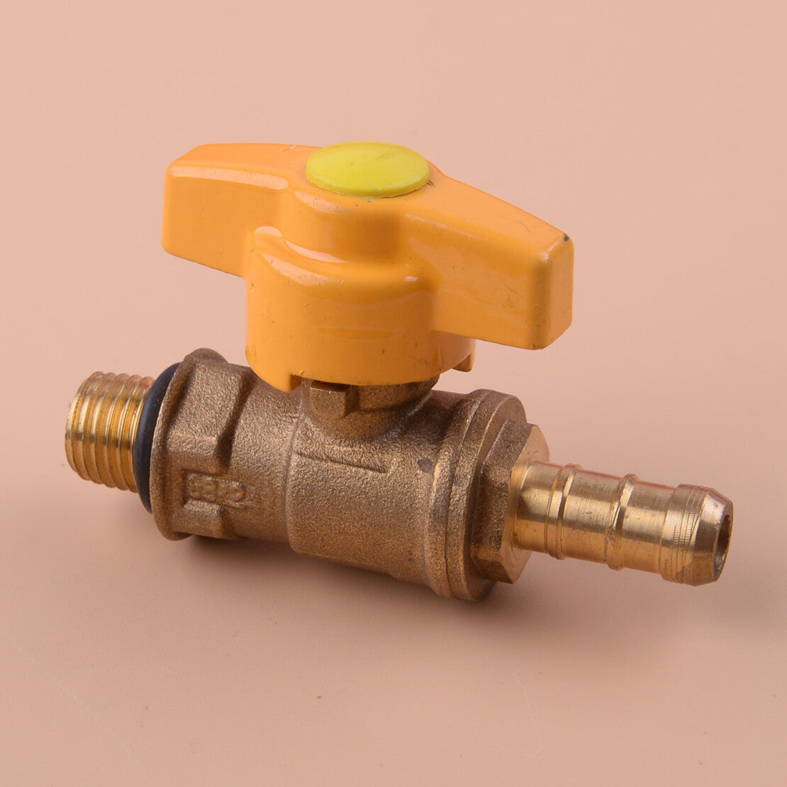 Truck brass quick drain valve M14-1.5 threaded with nipple, suitable for Chevrolet trucks. Q
