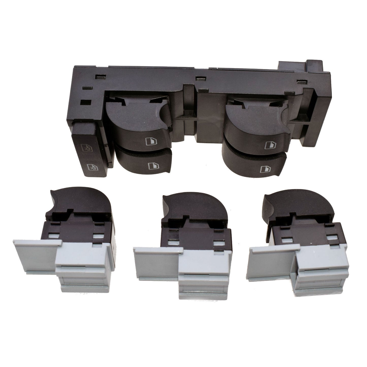 for for Audi A6 RS6 Quattro Driver Passenger Side Power Window Switch 4B0959851 4 pcs - v