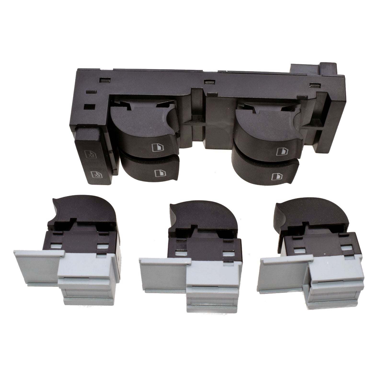 for for Audi A6 RS6 Quattro Driver Passenger Side Power Window Switch 4B0959851 4 pcs - v
