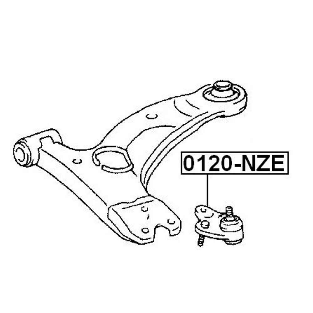 0120-nze Lower ball joint LH&RH for Corolla RAV4 Prius 43330-19115- n