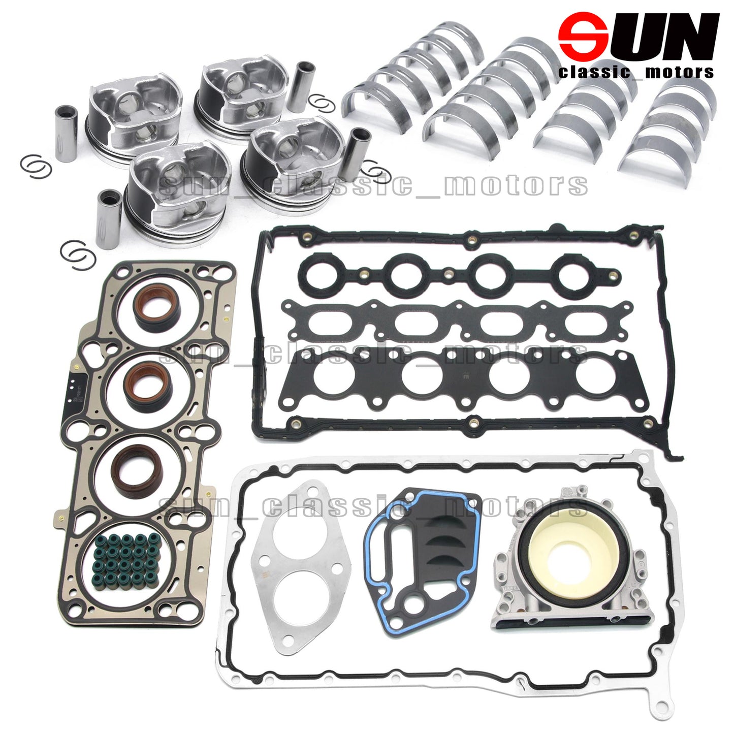 Water pump with gasket suitable for Silverado, Gimbal for Sierra, for Cadillac 4.8L, 5.3L, 6.0L... 785