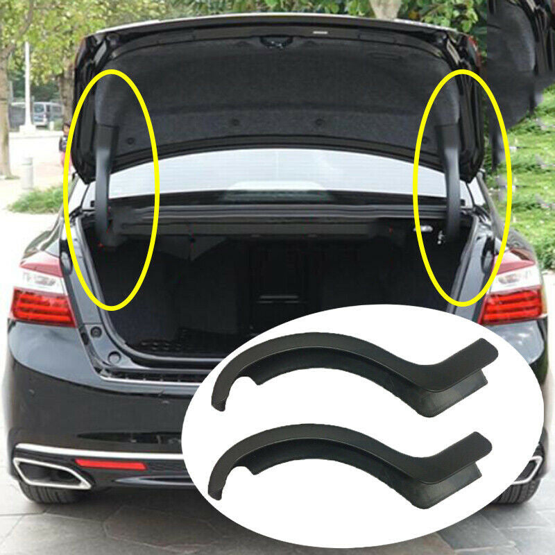2P Rear Trunk Arm Hinge Cover Garnish Cover for Honda Accord 4DR Sedan 2014-2017