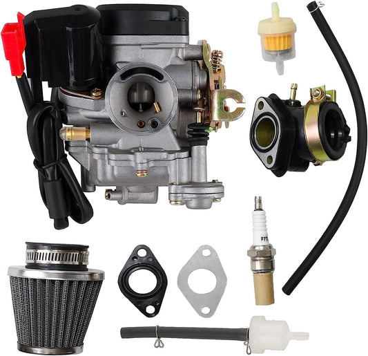 Carburetor for GY6 49cc 50cc 4 Stroke Scooter Taotao 80cc PD18J PD19J PD20J ATV