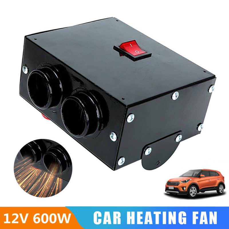Portable Car 12V Air Fan Parking Window Windshield Demister Defroster Heat Tool