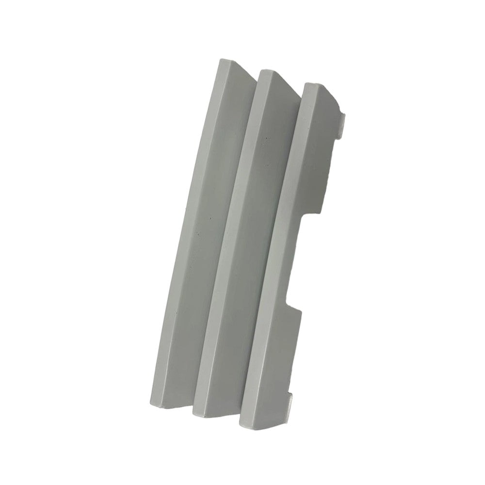 Fit for S-Class W126 1986-1991 Front Bumper Tow Hook Cover Cap Unpainted Plastic Q