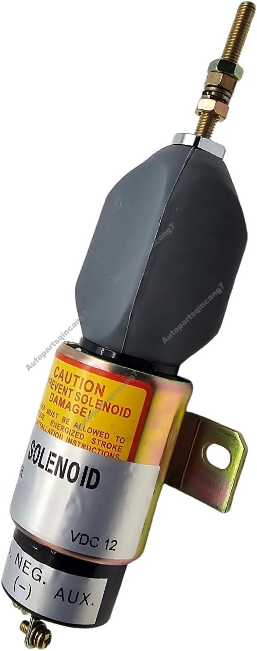 12V Fuel Shutdown Solenoid B20-00-0044 for Haulotte Biljax Boom Lift HLA19PX