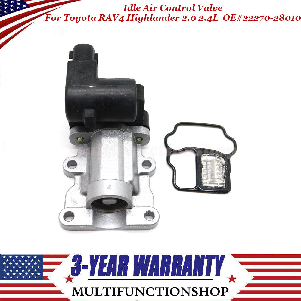 Idle Air Control Valve 22270-28010 for Toyota RAV4 Highlander 2.0 2.4L 2001-2003