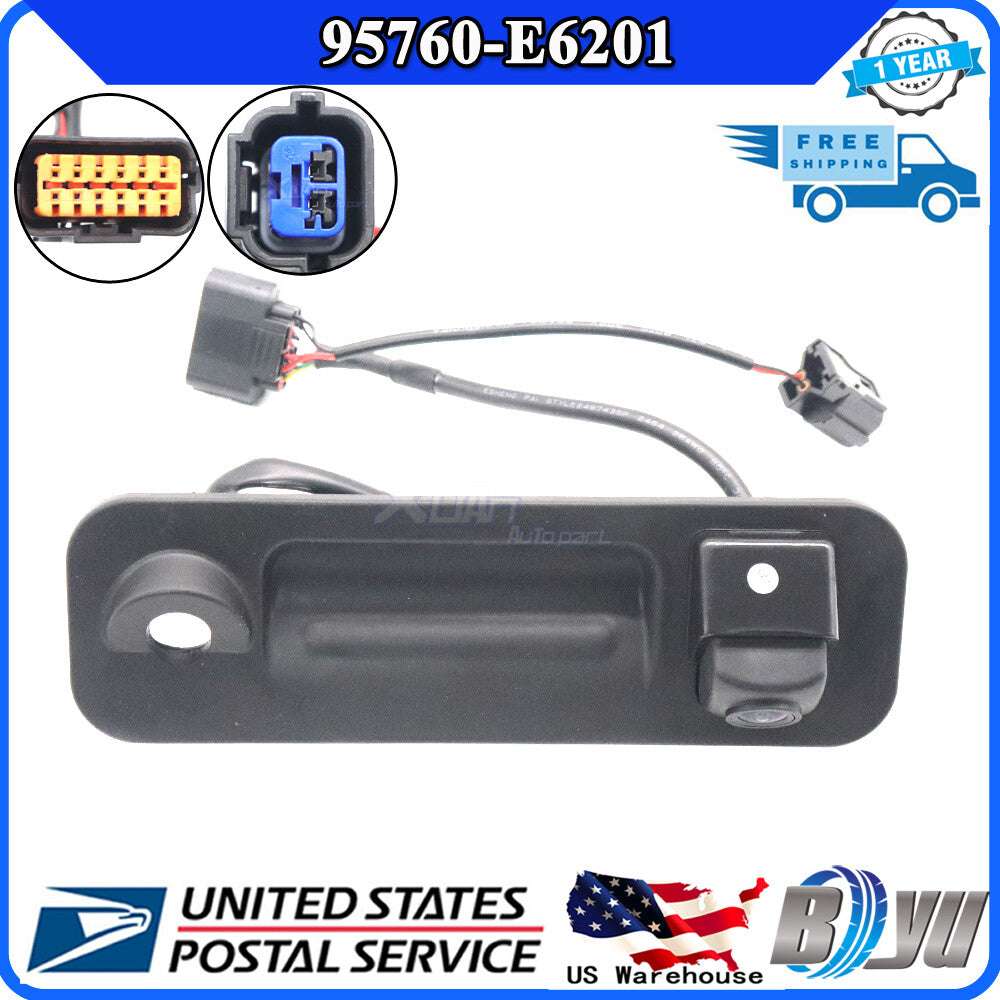 The all-new reverse backup rearview camera is compatible with the for Hyundai Sonata 2015-2017 95760-E6201