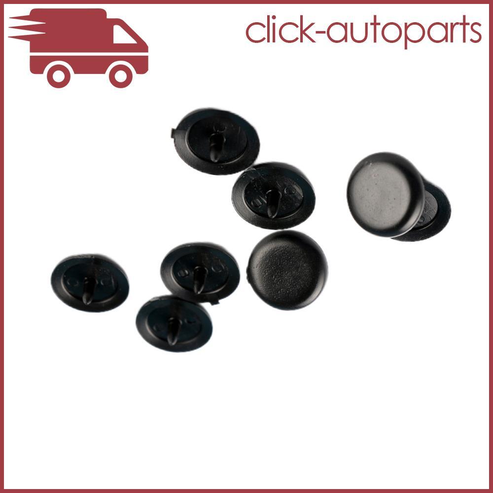 10Pcs for Seat Belt Stop Button Stopper Replacement Black 443857847B4PK Universal Q