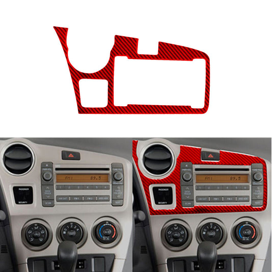 Central Control Gear Trim Cover Carbon Fiber for Dodge for Challenger 2015-2020 v