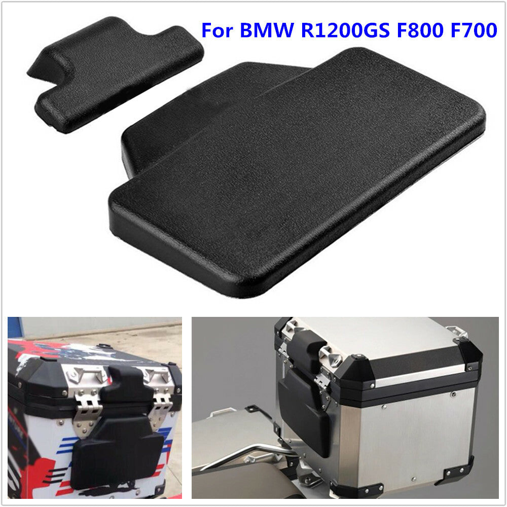 Motorcycle aluminum alloy tail box backrest cushion suitable for bicycles - n