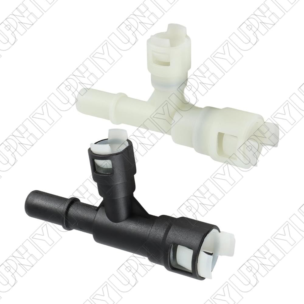 2Pcs For 00-14 for Chevrolet Tahoe for Cadillac for Escalade Heater Inlet Hose Tee Connector Q