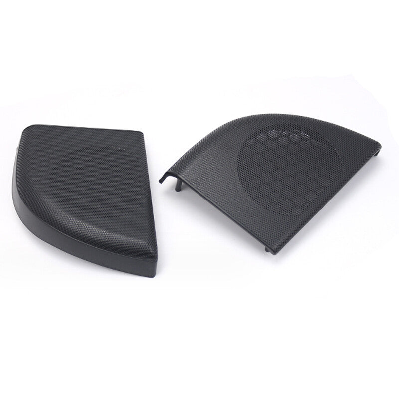 Pair for Mercedes-Benz W203 Coupe 2008-2011 Door Rear Horn Cover Soundproof Pad