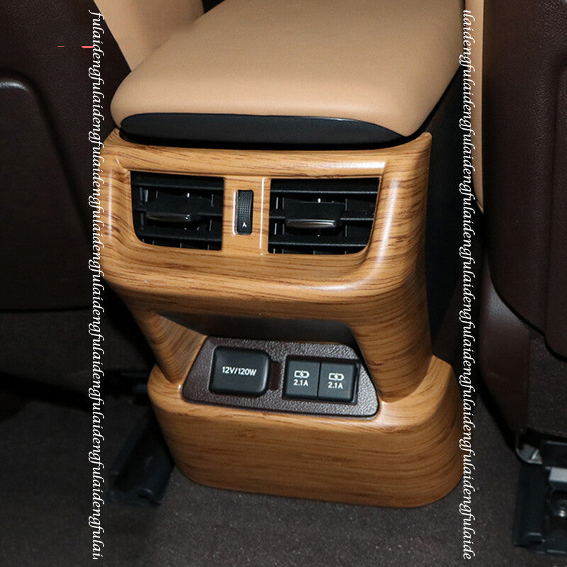 for Lexus ES350/300h/250 2019-2022 Wood grain Rear Air Outlet Vent Cover Trim