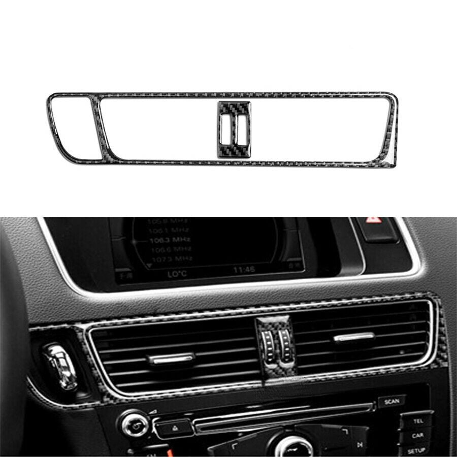 Carbon fiber air conditioning vent socket trim suitable for Audi Q5 2009 - 2017