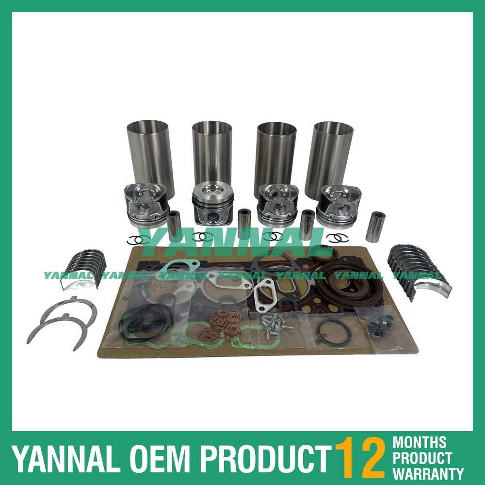 4-piece TD2011L04 Overhaul and Rebuild Kit with Shims and Bearings for Deutz Diesel Engines