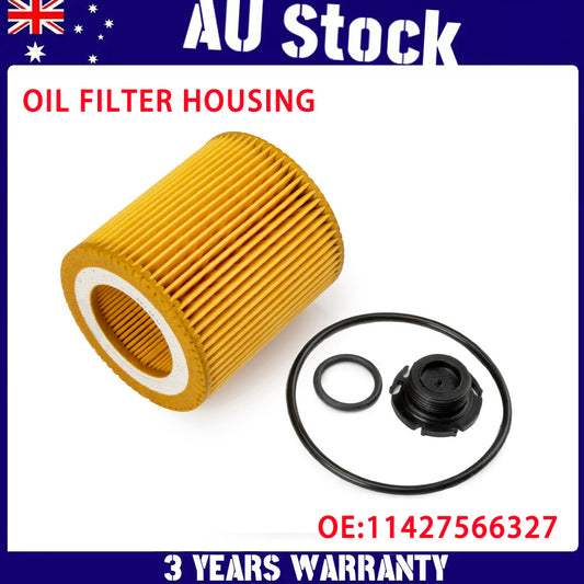 1Set NEW Engine Oil Filter 11427566327 For 2013-2015 ACTIVEHYBRID 3 5 7 AU v