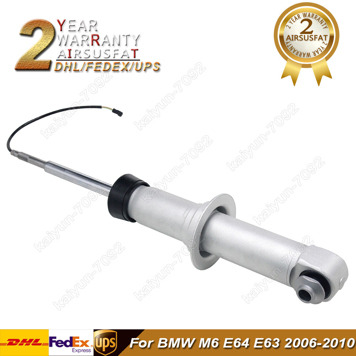 1x Rear Left/ Right Coil Spring Shock Absorber w/EDC for BMW M6 E64 E63 2006-10
