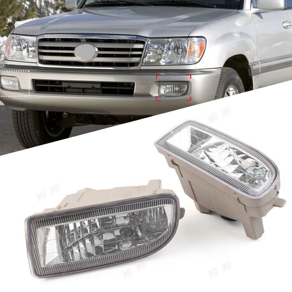 for Toyota for Land Cruiser 100 98-2007 Front Fog Bumper Light Driving Lamp w/Bulbs
