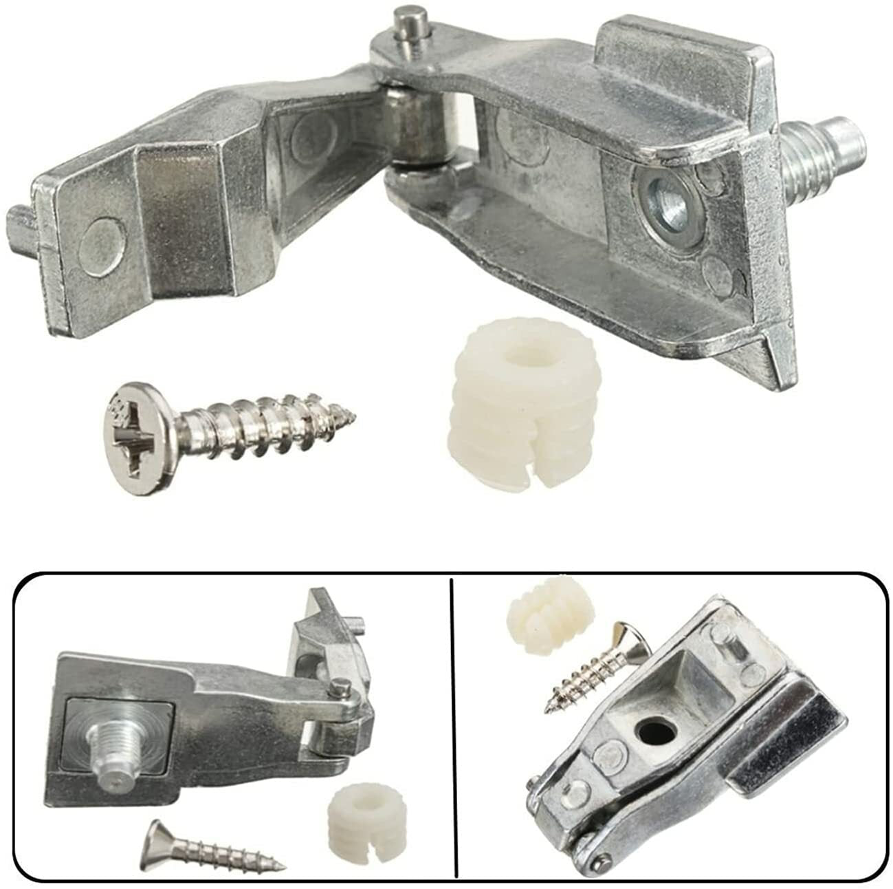 Fit for Fiat 500 Chrome Outer Door Handle Hinge Repair OS/ NS. 51964555 New