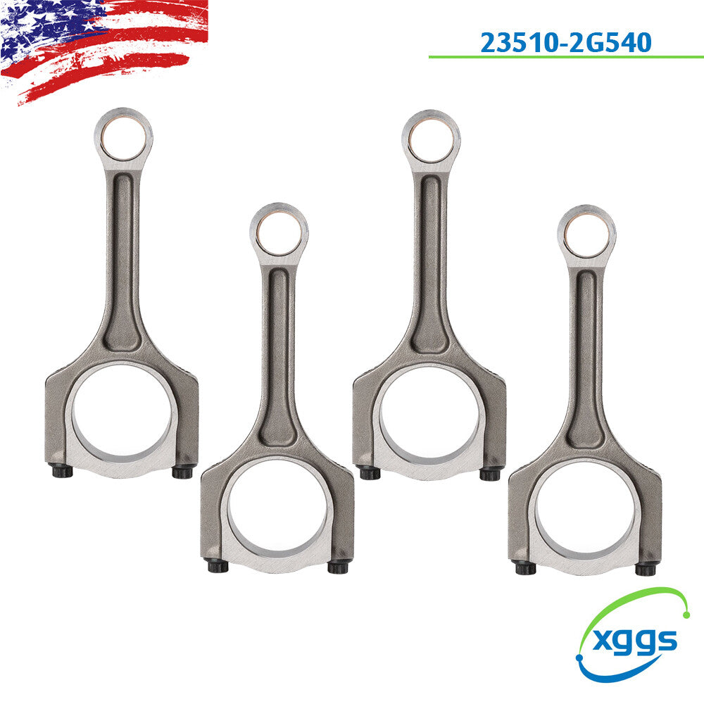 4-piece connecting rod 23510-2G540 for 2011-20 for Kia Sorrento Optima Modern Sonata 2.4L Q